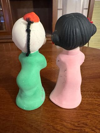 Figuras Bisque Japonesas Vintage