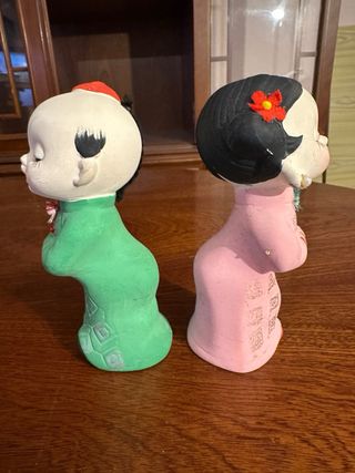 Figuras Bisque Japonesas Vintage