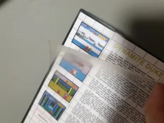 Dynamite Duke Master System Sega pal