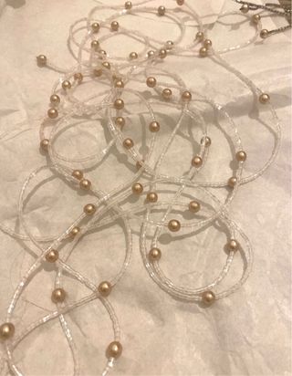 Conjunto Novia Perlas y Flores