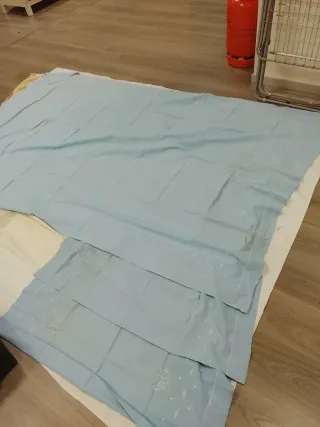 Sábanas antiguas de tela