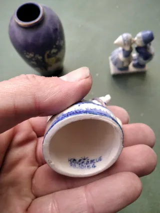 Figurita japonesa de porcelana muy antigua