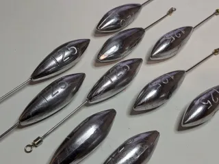 HOY OFERTA!! Set 10 Plomos Surfcasting DCA Pesca