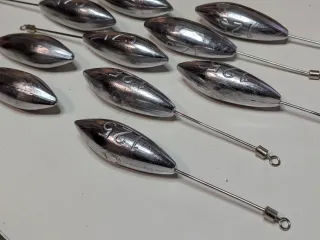 HOY OFERTA!! Set 10 Plomos Surfcasting DCA Pesca