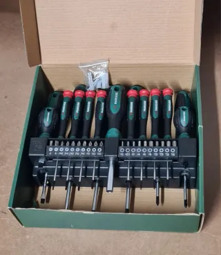 Juego Destornilladores 37 Piezas Parkside