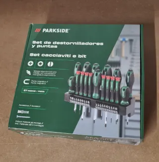 Juego Destornilladores 37 Piezas Parkside