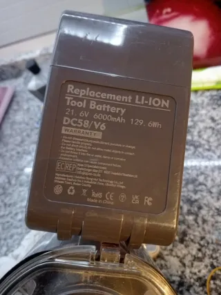 Aspiradora Dyson DC62 Batería nueva.