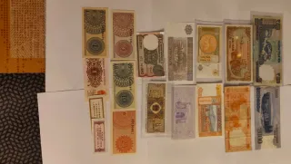 Lotes de Billetes Asiáticos Varios
