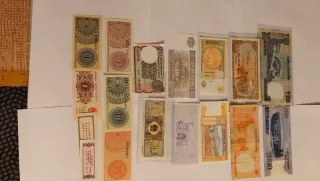 Lotes de Billetes Asiáticos Varios