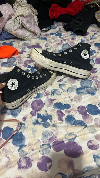 Converse All Star Negras Talla 38