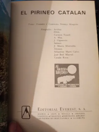 El Pirineo catalán o Girona editorial Everest