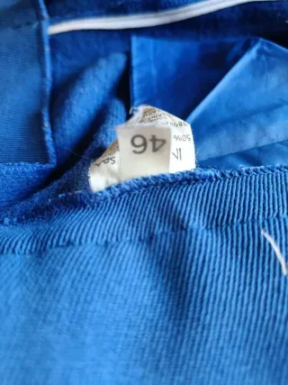 Salopette sci imbottita tecnica blu