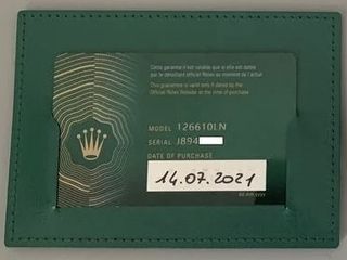 Rolex Submariner Negro 126610LN