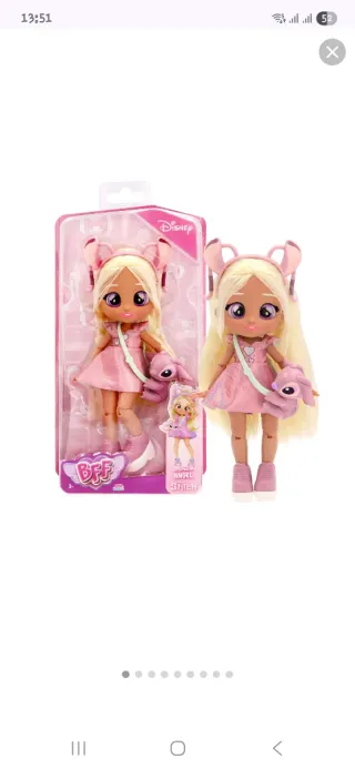 Muñeca BFF Angel Stitch Disney