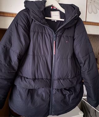 Chaqueta plumífero Tommy Hilfiger azul mujer