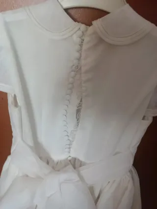 Vestido de comunión Cora blanco
