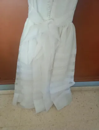 Vestido de comunión Cora blanco