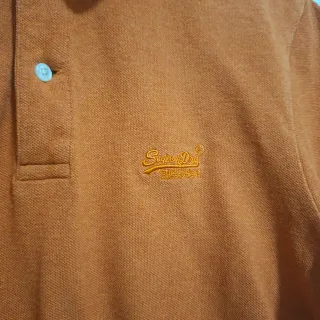 Polo Superdry Hombre Talla L Naranja
