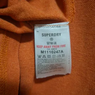 Polo Superdry Hombre Talla L Naranja