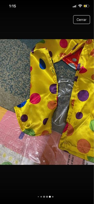 Disfraz Payasa Kimokawaii Talla M