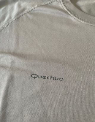 T-shirt Quechua uomo grigia taglia XXXL