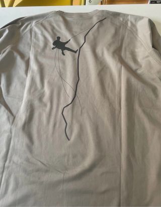 T-shirt Quechua uomo grigia taglia XXXL