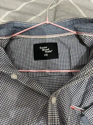 Camisa de cuadros para hombre