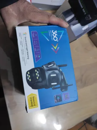 Cámara Vigilancia 360 Multi-lente