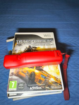 Lote 6 Giochi Wii + Controller Rosso