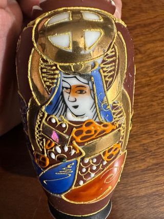 Jarrón Cerámica Japonesa Satsuma