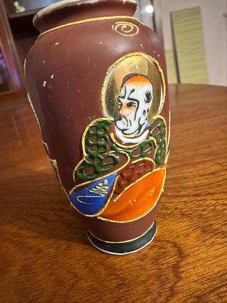 Jarrón Cerámica Japonesa Satsuma