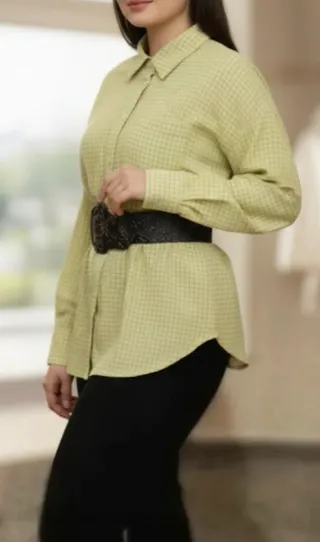 Camisa cuadros lima S