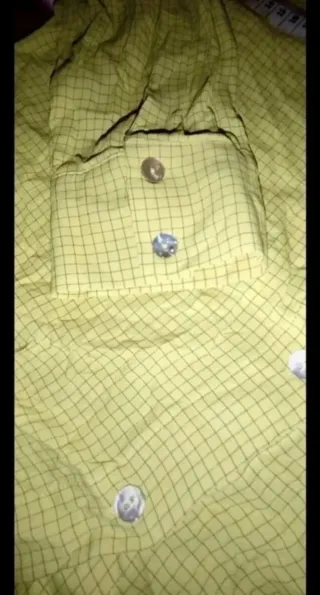 Camisa cuadros lima S