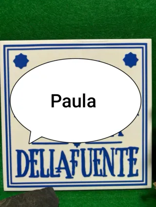 Azulejo decorativo Paula DellaFuente
