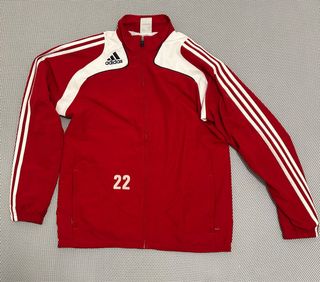 Giacchetta Adidas Vintage Rossa Taglia M