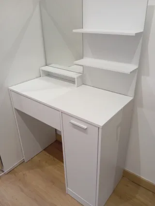 Tocador Mesa Maquillaje Blanco