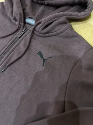 Conjunto Puma Chándal Morado y Negro