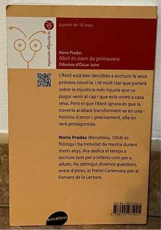 Abril és nom de primavera - Núria Pradas