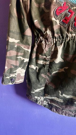 Chaqueta Camuflaje Mango Talla S