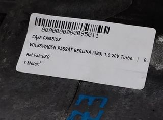 Volkswagen 95011 caja ezg passat berlina (3b3) 1.8
