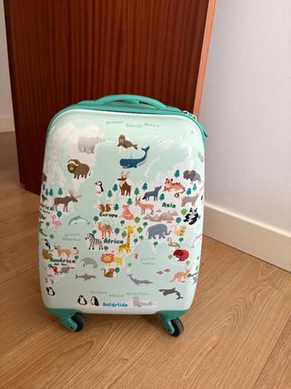 Maleta de cabina infantil con diseño de animales