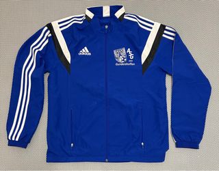 Giubbotto Adidas Vintage Blu e Bianco
