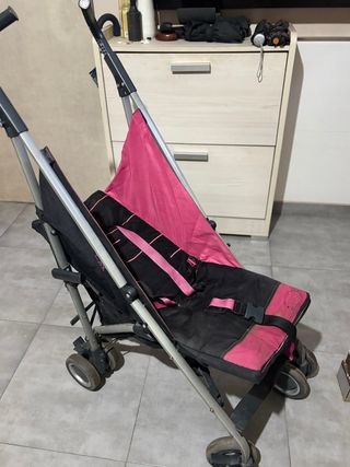 Carrito Cybex rosa y negro