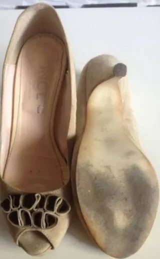 Scarpe donna beige tg. 38