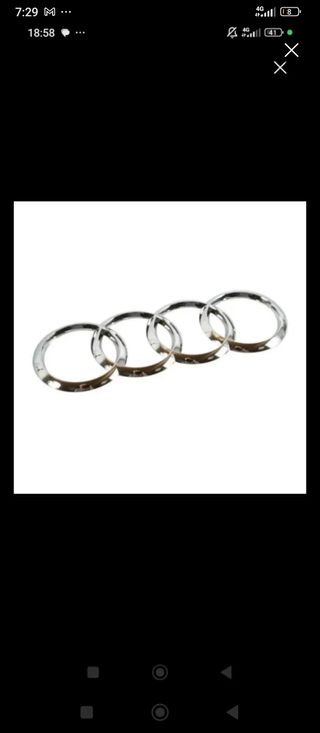 Insignia Audi 4 Anillos