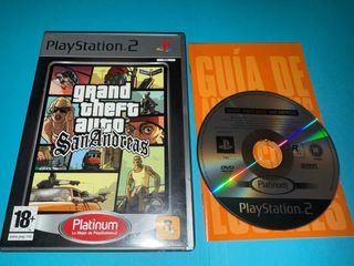 Grand Theft Auto: San Andreas PS2 nuevo