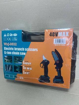 Forbici potatura e mini motosega 48V