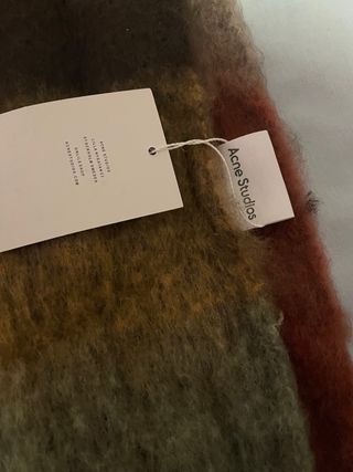 Bufanda Acne Studios cuadros