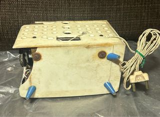 Radio mini a válvulas Barbi Beige