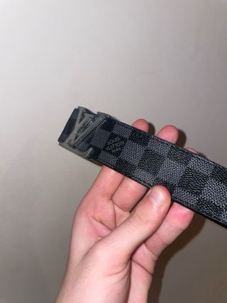Cintura Louis Vuitton Damier Graphite Autentica